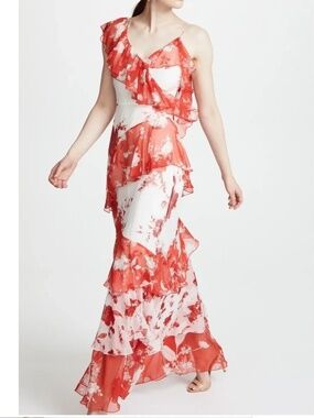 alice and olivia samantha wrap maxi dress Alice + Olivia Women's Samantha Wrap Maxi Dress - Dream Floral Royalty
